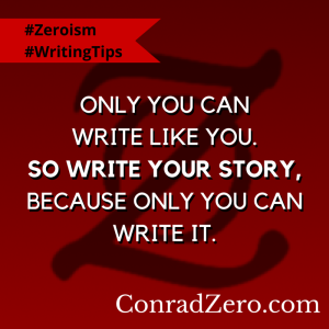 Zeroism - Only you can write like you