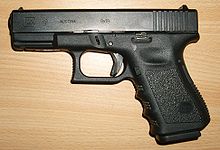Glock 9mm pistol